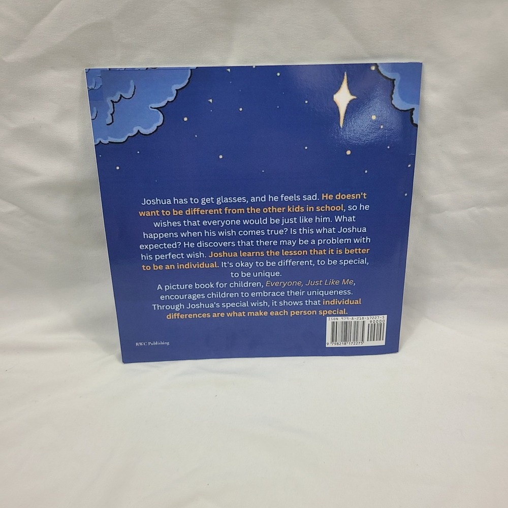 Everyone Just Like Me Carylee Carrington Children's Picture Book Diversity Glass - Picture 2 of 2